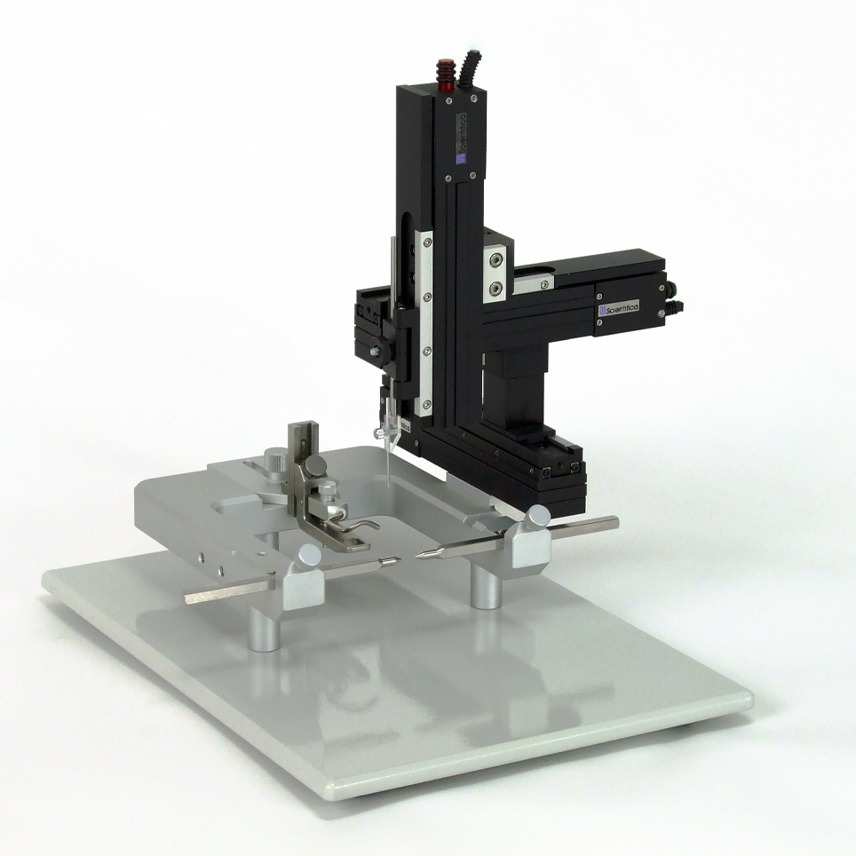 Three axis motorised manipulator