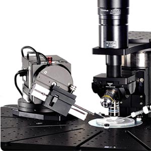 Fixed sliding probe carriage
