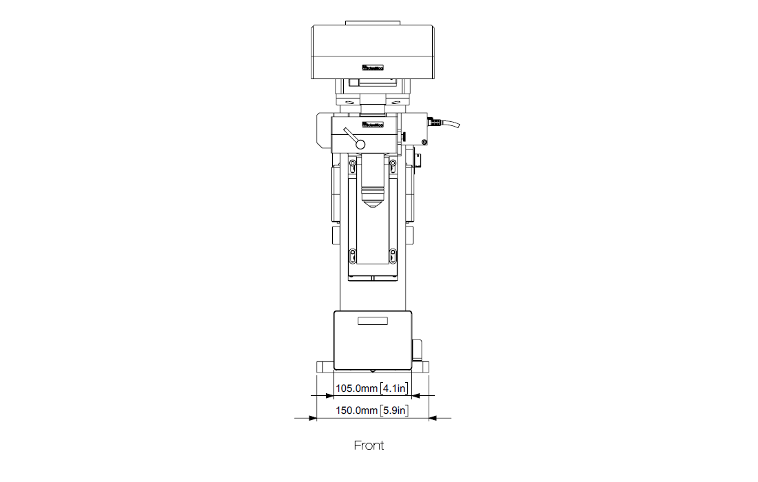 VivoScope Multiphoton Microscope Schematic